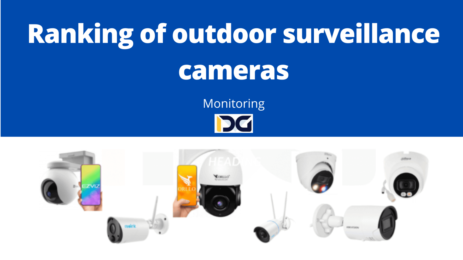 anking of outdoor surveillance cameras: TOP 8