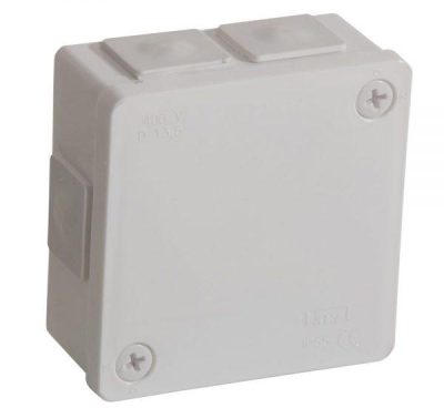 Puszka elektroinstalacyjna natynkowa VIPLAST VP-22 BIAŁA IP55 86x86x40mm 022-01