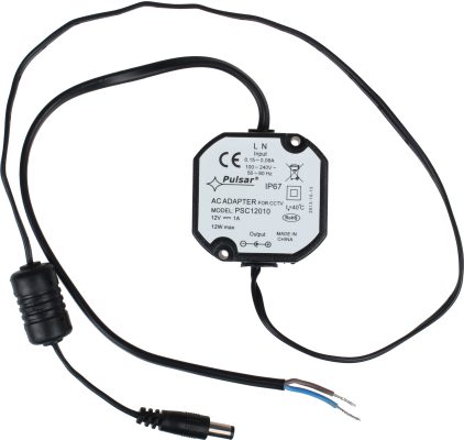 ZASILACZ IMPULSOWY HERMETYCZNY Pulsar PSC12010 12V/1,0A 3 ZASILACZ IMPULSOWY HERMETYCZNY Pulsar PSC12010 12V/1,0A