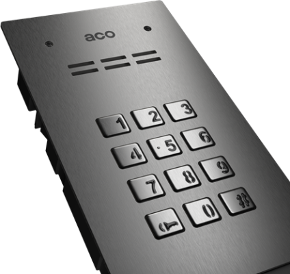 ACO FAM-P-1NPZSACC panel pod tynk 1-lokator czyt. brel. zamek szyfrowy.