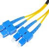 PATCHCORD ŚWIATŁOWODOWY SM 5M DUPLEX 9/125, SC/UPC-SC/UPC 3MM