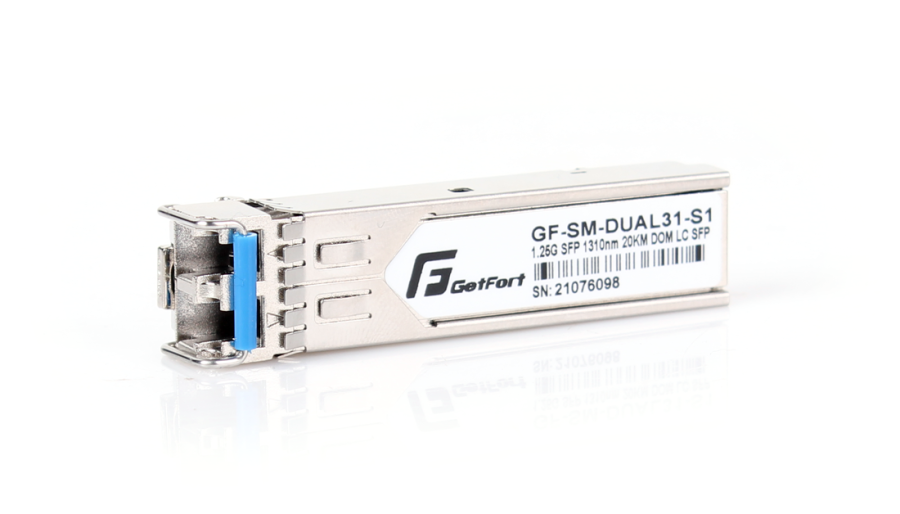 MODUŁ SFP GETFORT DUAL 1.25Gbps LC SM, 20KM TX1310