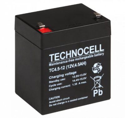 Akumulator Technocell 12V 4,5Ah