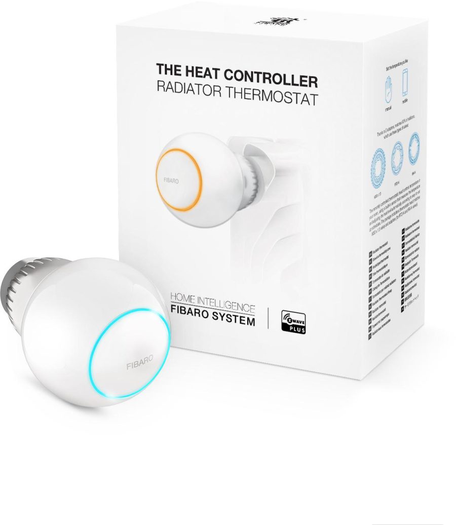 FIBARO The Heat Controller | FGT-001 ZW5 EU | Inteligentna głowica termostatyczna