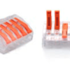 ZŁĄCZKA DO PRZEWODÓW ZATRZASKOWA 0,2-4,0mm2 PC-235 5GNIAZD (1szt.)