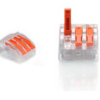 ZŁĄCZKA DO PRZEWODÓW ZATRZASKOWA 0,2-4,0mm2 PC-233 3GNIAZDA (50szt.)