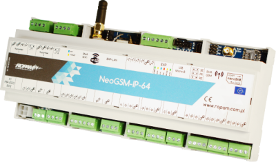 CENTRALA ALARMOWA ROPAM NeoGSM-IP-64-D12M