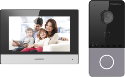 ZESTAW WIDEODOMOFONOWY HIKVISION DS-KIS603-P (B)