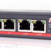 SWITCH POE GETFORT 4FE x POE + 2FE UPLINK 65W