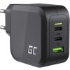 ŁADOWARKA SIECIOWA Green Cell POWERGAN 65W 2x USB-C 1x USB-A CHARGC08