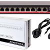 SWITCH POE GETFORT 8FE x POE + 2GE UPLINK 120W POE+
