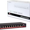 SWITCH POE GETFORT 8FE x POE + 2FE UPLINK WATCHDOG HI-POE 120W