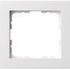 GVS Ramka 1-polowa biały błysz. System 55 do sensorów KNX