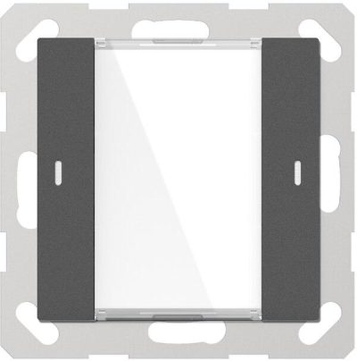 GVS KNX Sensor dotykowy 1-przyciskowy z czujnikiem temp. grafit mat. CHPLE-02/02.2.01