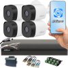 ZESTAW MONITORINGU DAHUA COOPER XVR 16CH+4 X KAMERA TUBA 2MPX