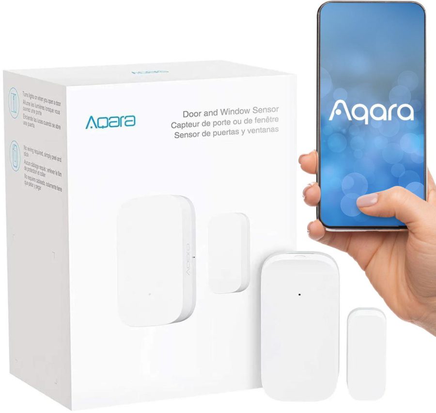 AQARA Czujnik otwarcia drzwi i okien, kontaktron MCCGQ11LM Homekit EU