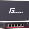 SWITCH POE GETFORT 4GE + POE-IN 1GE 90W (HI-PoE)