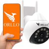 ORLLO Z17 - Kamera IP zewnętrzna obrotowa GSM na kartę SIM