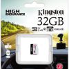 Karta pamięci Kingston High-Endurance microSD 32GB UHS-I U1 24/7 (rejestratory i monitoring)