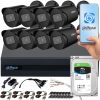 Zestaw monitoringu Dahua XVR 1TB 8x Kamera tubowa FullHD czarna 22 Zestaw monitoringu Dahua XVR 1TB 8x Kamera tubowa FullHD czarna