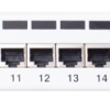 PATCH PANEL FTP CAT.5E 24 PORTY SZARY PGF-5EFTP24-B6-G GETFORT