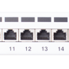 PATCH PANEL FTP CAT.6 24 PORTY SZARY PGF-6FTP24-B6-G GETFORT