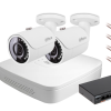 Zestaw monitoringu IP Dahua NVR 2 kamery tubowe 4MPx