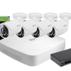 Zestaw monitoringu IP Dahua NVR 1TB 4 kamery tubowe 4MPx