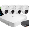 Zestaw monitoringu IP Dahua NVR 1TB 4 kamery kopułowe 2MPx