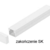 Osprzęt do listew elektroinstalacyjnych, zakończenie BIAŁY SK 20x14 (1szt.)