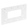 Support poczwórny pod gniazda do listew elektroinstalacyjnych 90x60 lub 90x40 (1szt.)