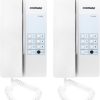 Zestaw interkomowy COMMAX 2xTP-6RC/DR-DW3/RF-1A