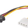 KABEL ZASILAJĄCY WEWNĘTRZNY MOLEX(F) -> SATA(M) 15CM