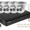ZESTAW KAMER IP HIKIVISION Z REJESTRATOREM I DYSKIEM