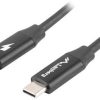 KABEL USB-C M/M 2.0 0,5M CZARNY PREMIUM QC 4.0 PD