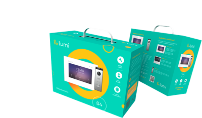 LUMI zestaw wideodomofonowy S4