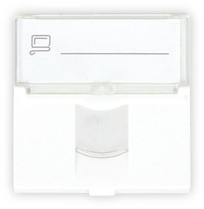 ADAPTER GETFORT 2 MOD 1XRJ45 MOSAIC 45x45mm