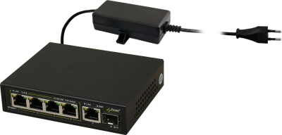 Switch 6-portowy PULSAR SFG64F1 do 4 kamer IP