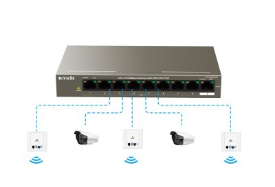 SWITCH POE TENDA TEF1109P-8-102W
