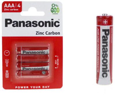 BATERIA PANASONIC R03/4BP (AAA)