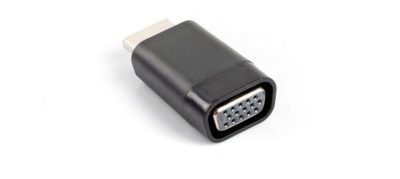 ADAPTER HDMI(M)->VGA(F) CZARNY LANBERG
