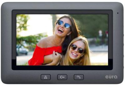 WIDEODOMOFON EURA VDP-45A3 "ALPHA" CZARNY 3 WIDEODOMOFON EURA VDP-45A3 "ALPHA" CZARNY