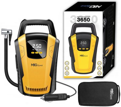 KOMPRESOR SAMOCHODOWY Pompka Sprężarka MBG LINE 3650 3 KOMPRESOR SAMOCHODOWY Pompka Sprężarka MBG LINE 3650