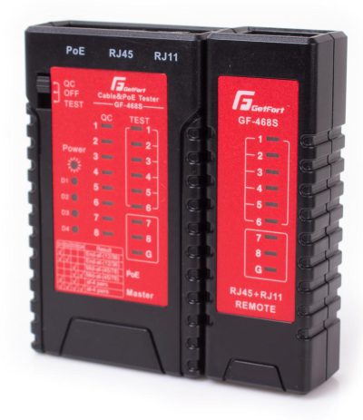 TESTER LAN POE AT/AF GETFORT GF-468S