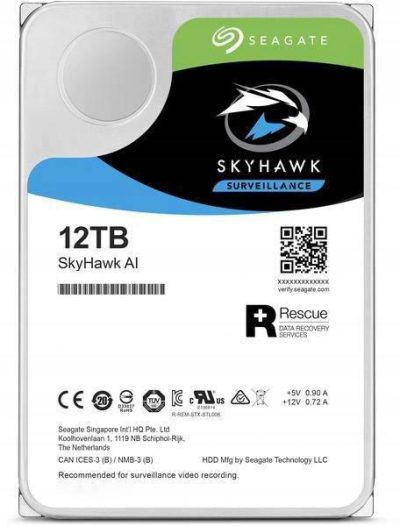 DYSK SEAGATE SkyHawk AI ST12000VE001 12TB
