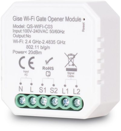 GISE SMART | Gate module | Moduł do sterowania bramą | Tuya | WiFi