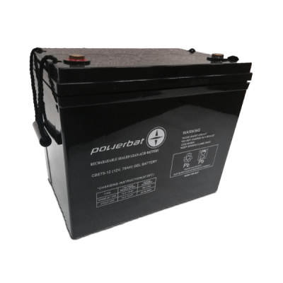 Akumulator PowerBat CBE 12V 75Ah Deep Cycle Gel