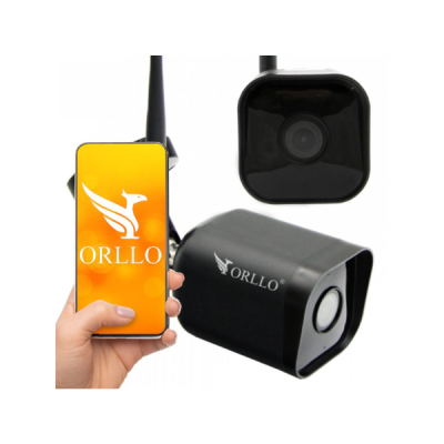 Orllo E4 - Kamera IP WiFi zewnętrzna FULL HD 2Mpx IR POWERCAM
