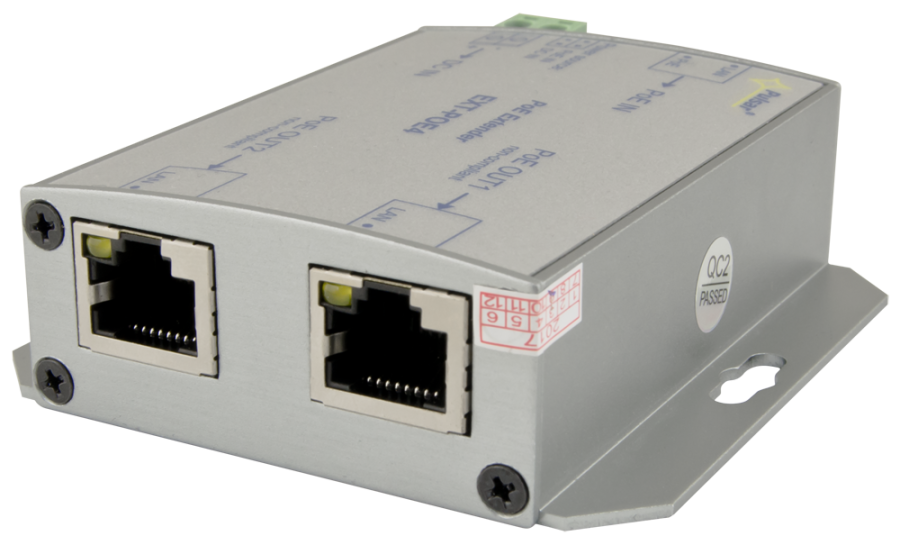 EXTENDER POE (ZEW. 48V) PULSAR EXT-POE4 DO 2 KAMER IP