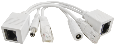 Zestaw adapterów PoE ze złączami typu RJ PULSAR P-POE1